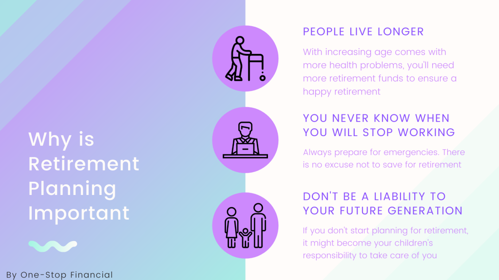 One-Stop Financial Retirement - Why is retirement planning important