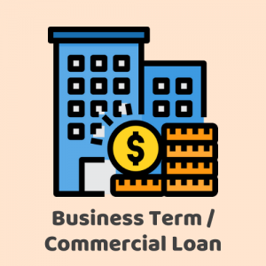 One-Stop Financial Website Icon (Business Term & Commercial Loan)