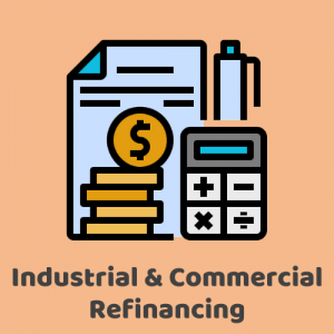 One-Stop Financial Website Icon (Industrial & Commercial Refinancing)