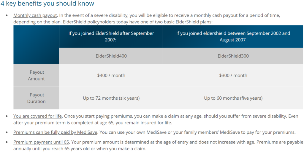 One-Stop Financial - ElderShield CareShield Life - 300 400