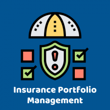 One-Stop Financial Website Icon (Insurance Portfolio Management)